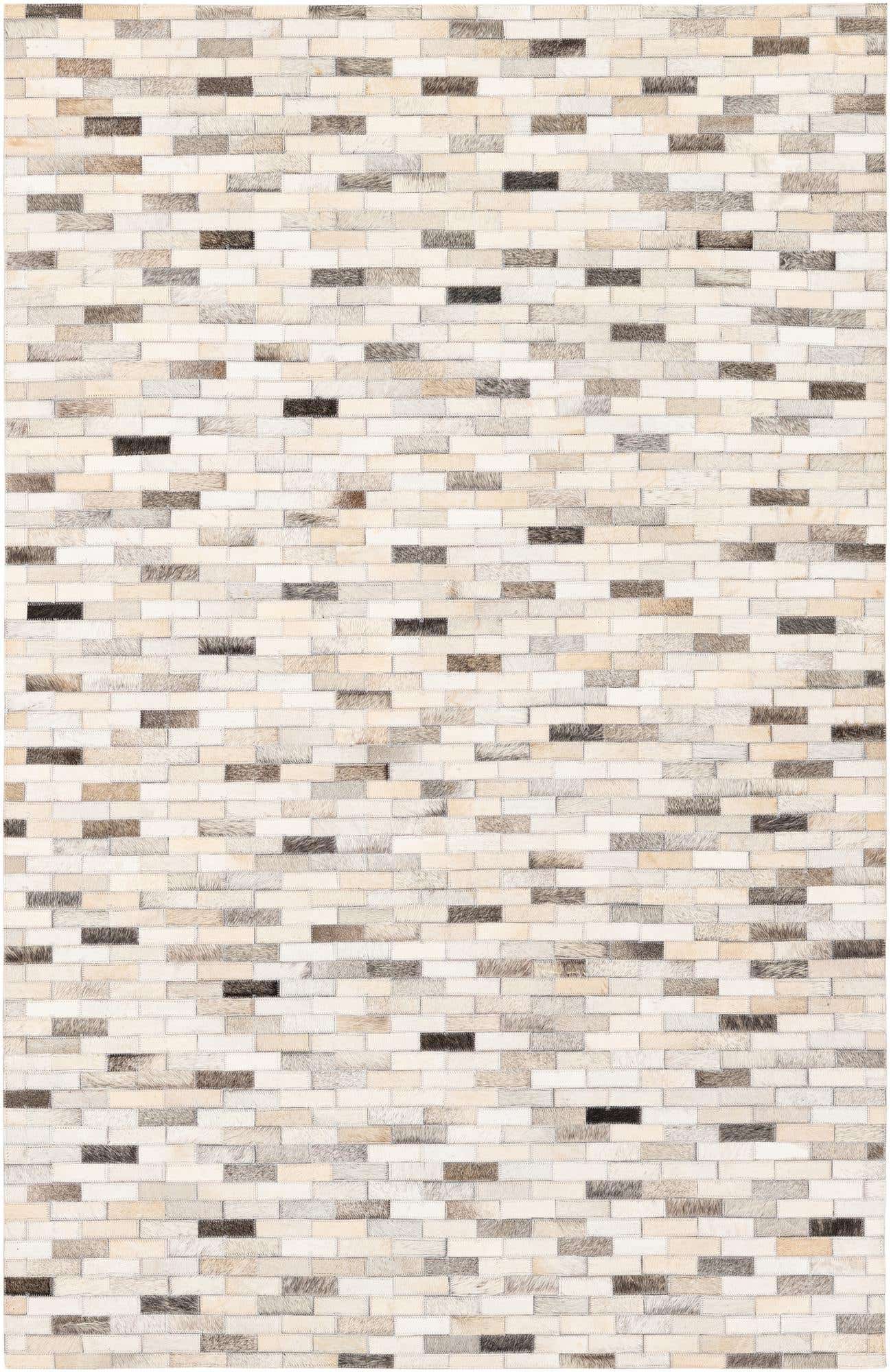 3' 11 x 6' 1 Cowhide Stocks Rug