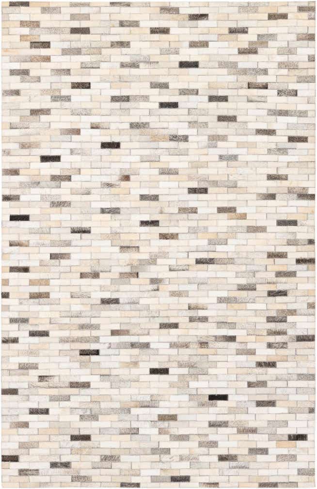 3' 11 x 6' 1 Cowhide Stocks Rug