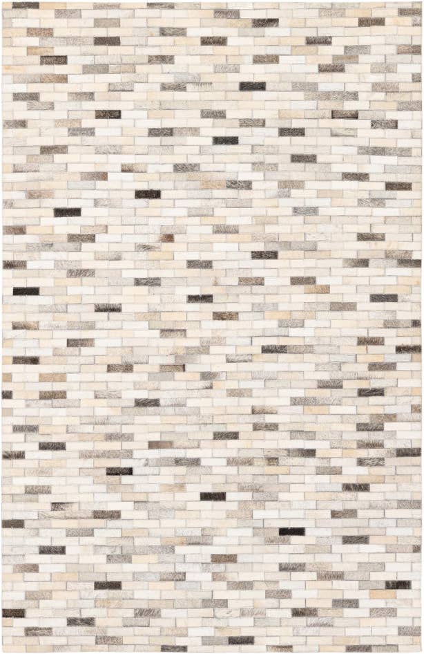 Detail image of 3' 11 x 6' 1 Cowhide Stocks Rug