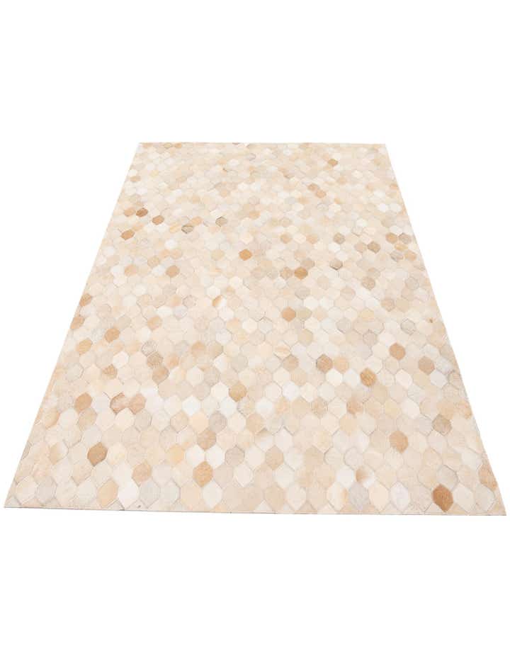 4' x 5' 11 Cowhide Stocks Rug