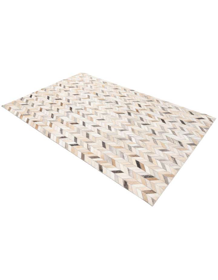 4' x 6' Cowhide Stocks Rug