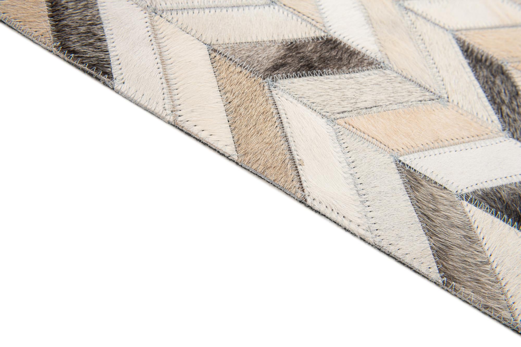 4' x 6' Cowhide Stocks Rug