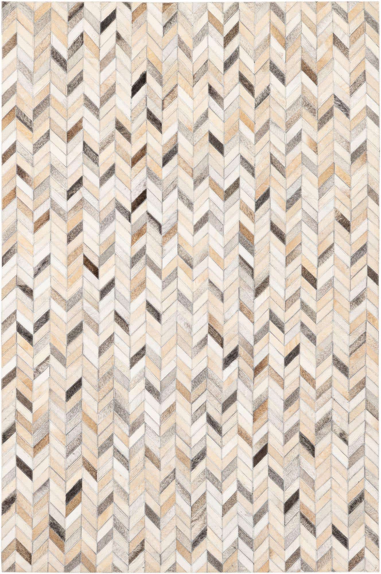 4' x 6' Cowhide Stocks Rug