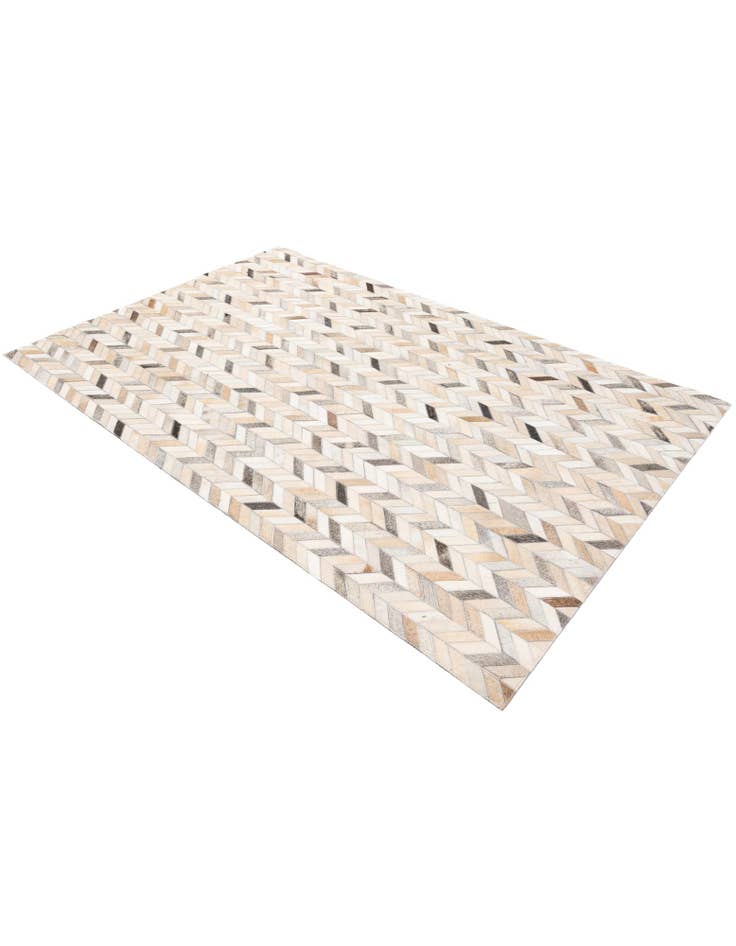 Detail image of 4' x 6' 1 Cowhide Stocks Rug