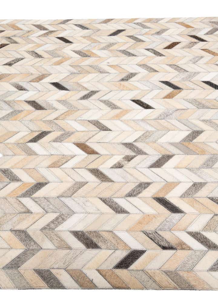4' x 6' 1 Cowhide Stocks Rug