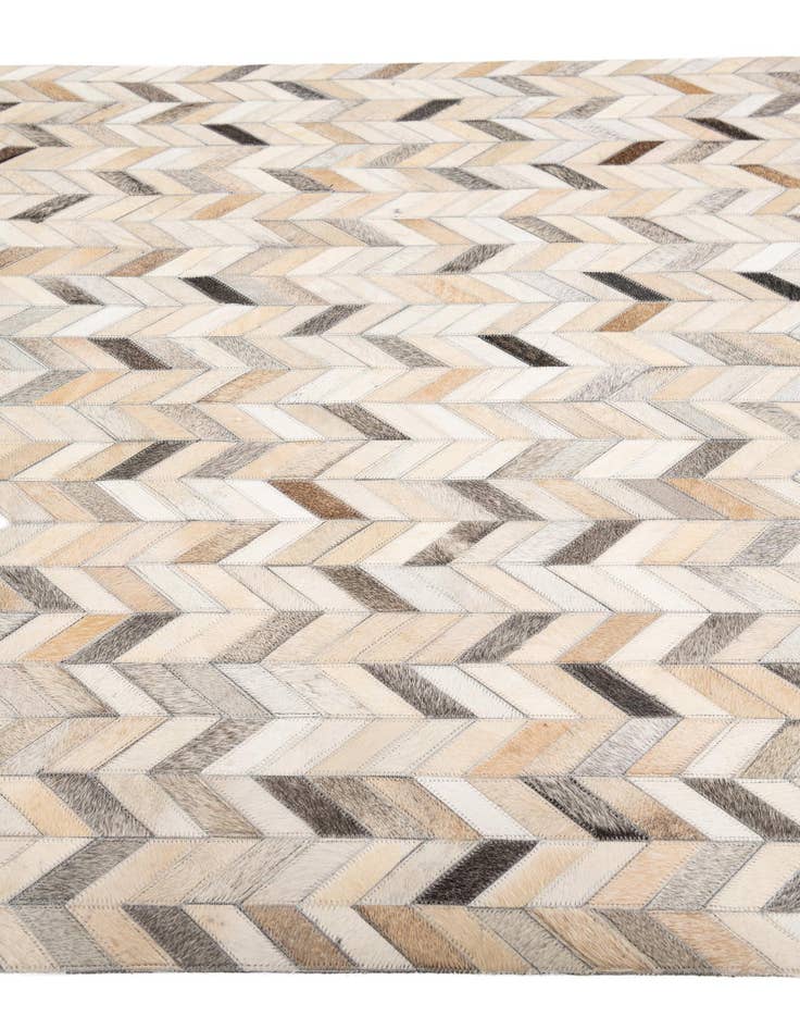 Detail image of 4' x 6' 1 Cowhide Stocks Rug