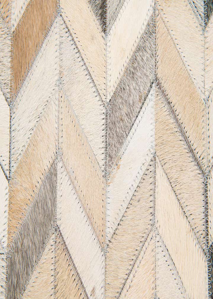 4' x 6' 1 Cowhide Stocks Rug