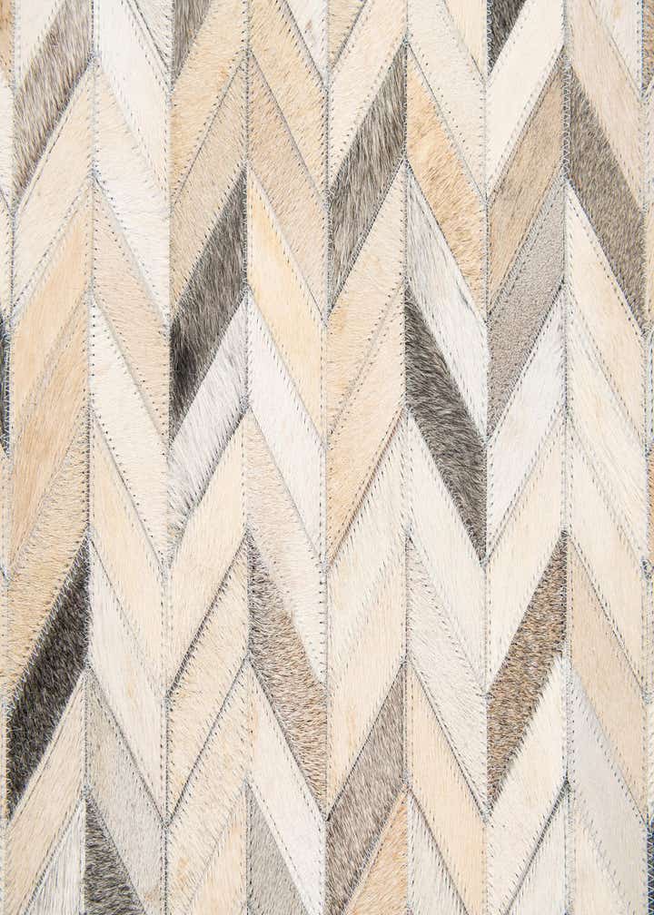 4' x 6' 1 Cowhide Stocks Rug