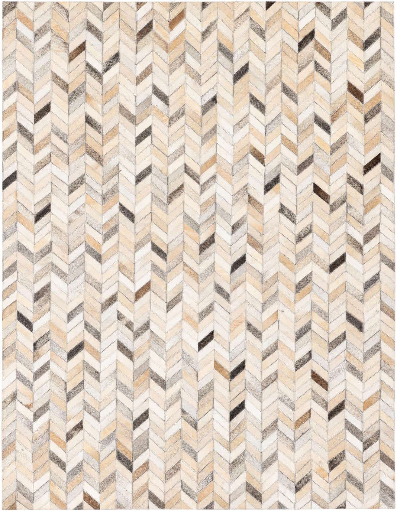 4' x 6' 1 Cowhide Stocks Rug