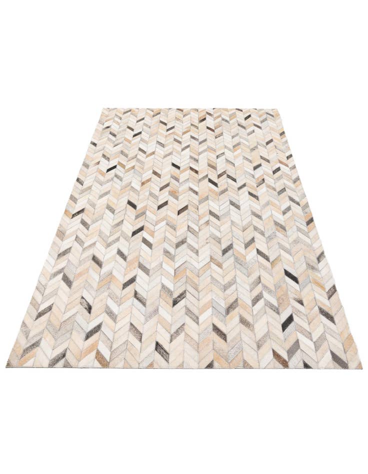 Detail image of 4' x 6' 1 Cowhide Stocks Rug