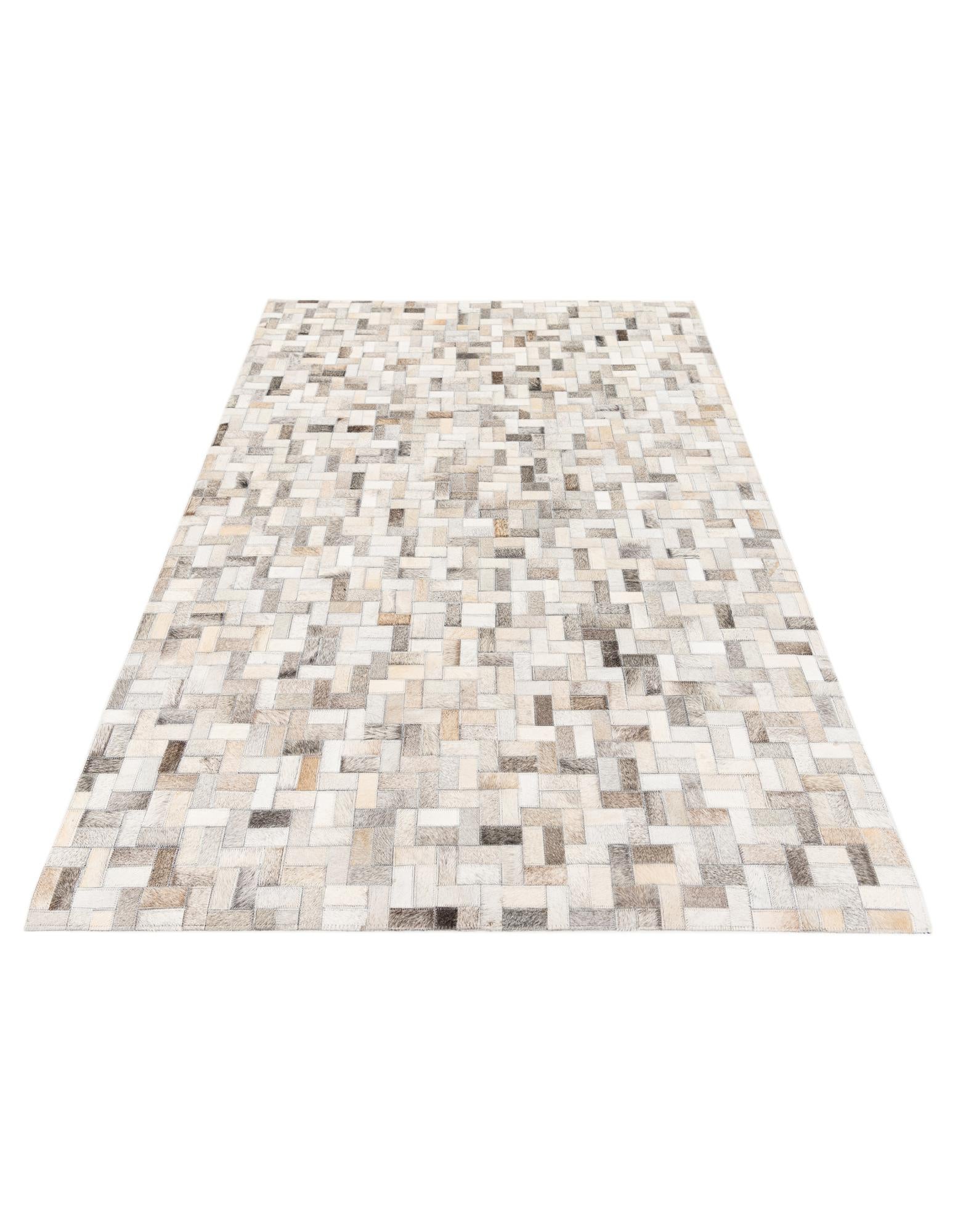 4' 1 x 6' 1 Cowhide Stocks Rug