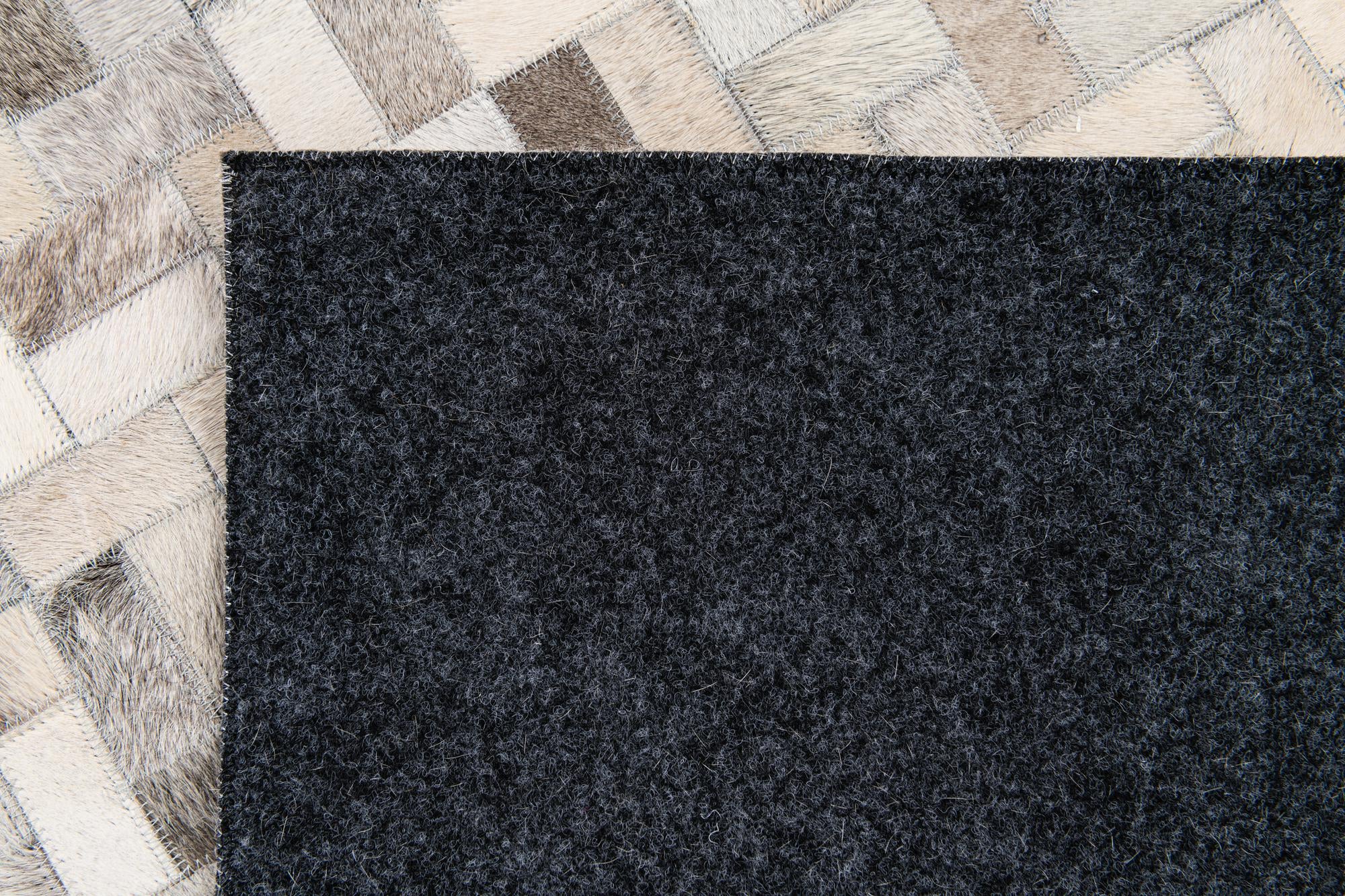 4' 1 x 6' 1 Cowhide Stocks Rug