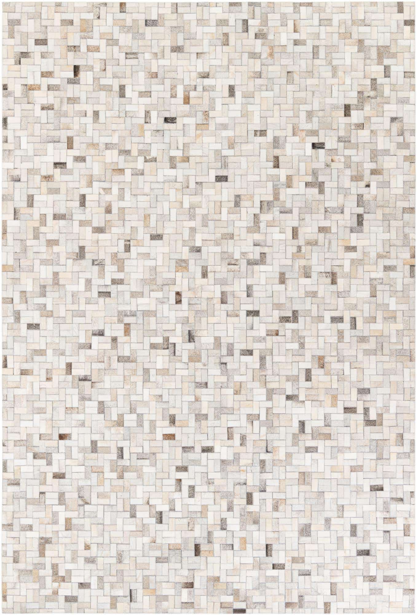 6' 8 x 9' 10 Cowhide Stocks Rug