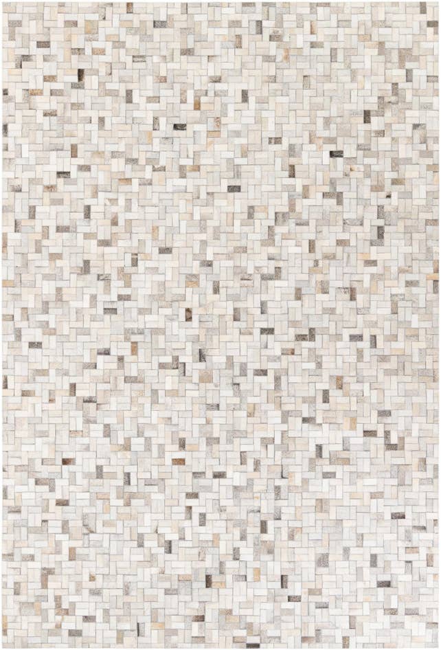 Detail image of 6' 8 x 9' 10 Cowhide Stocks Rug