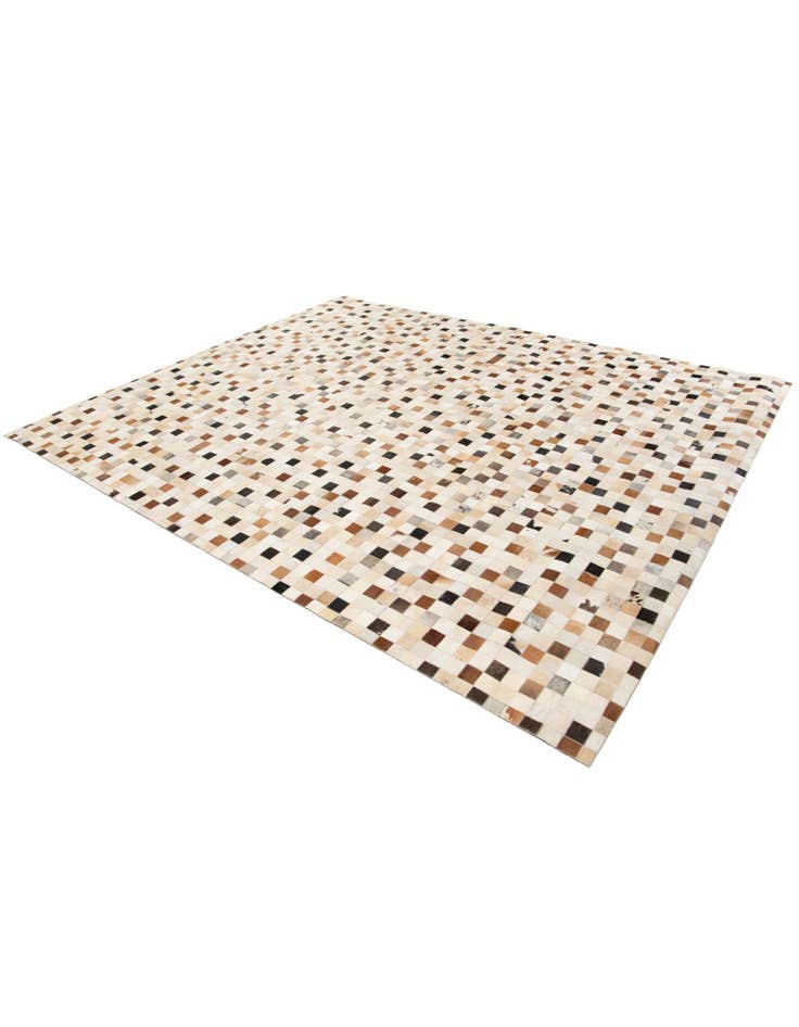 Detail image of 8' x 9' 9 Cowhide Stocks Rug