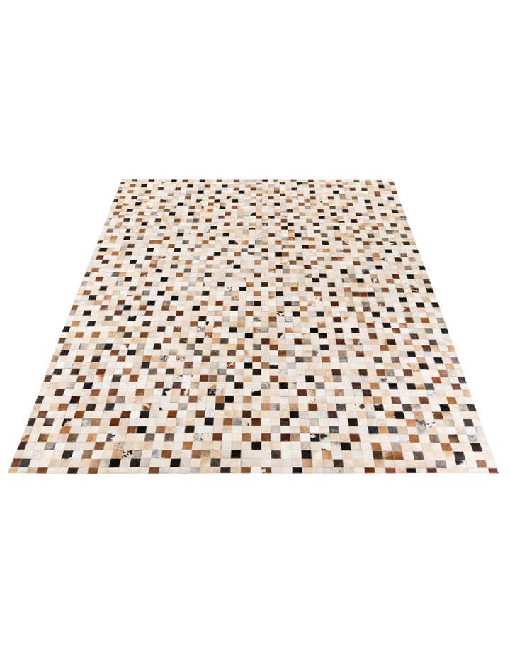 8' x 9' 9 Cowhide Stocks Rug