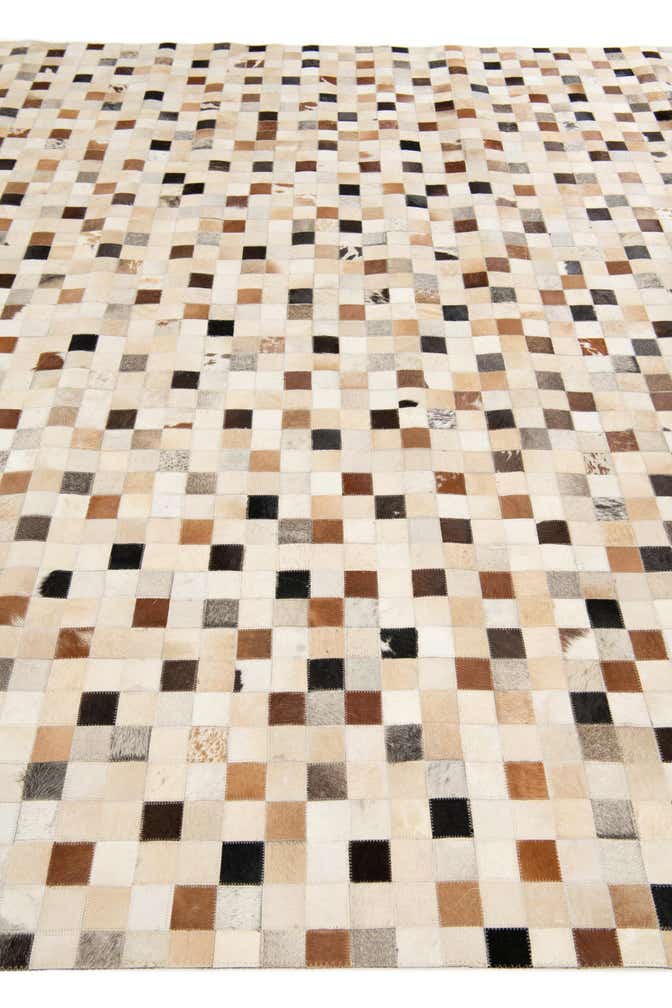 8' x 9' 9 Cowhide Stocks Rug
