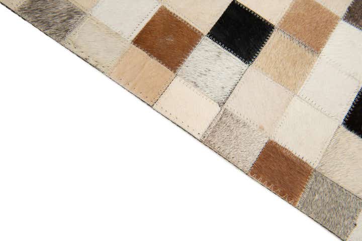 8' x 9' 9 Cowhide Stocks Rug