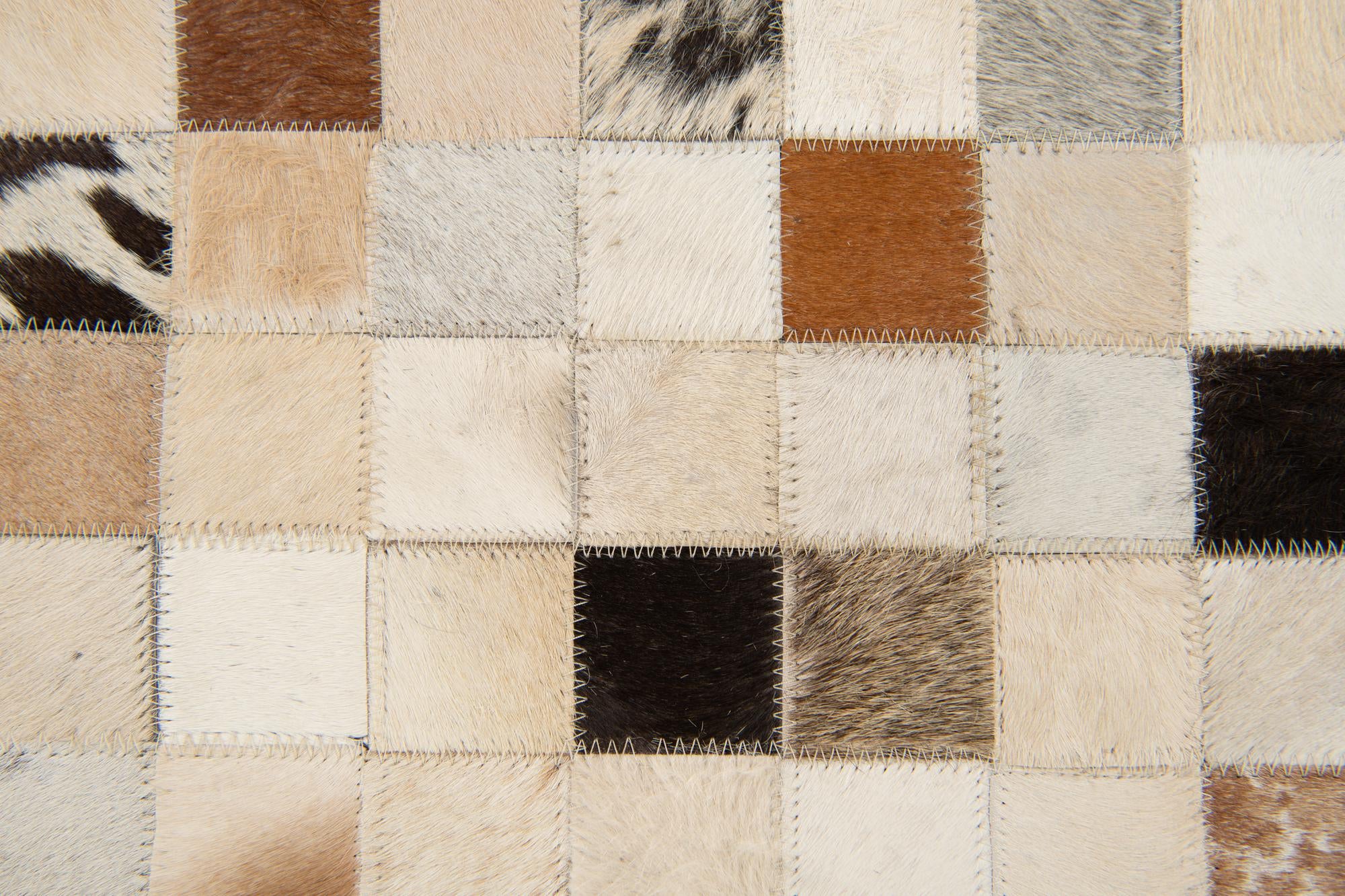8' x 9' 9 Cowhide Stocks Rug