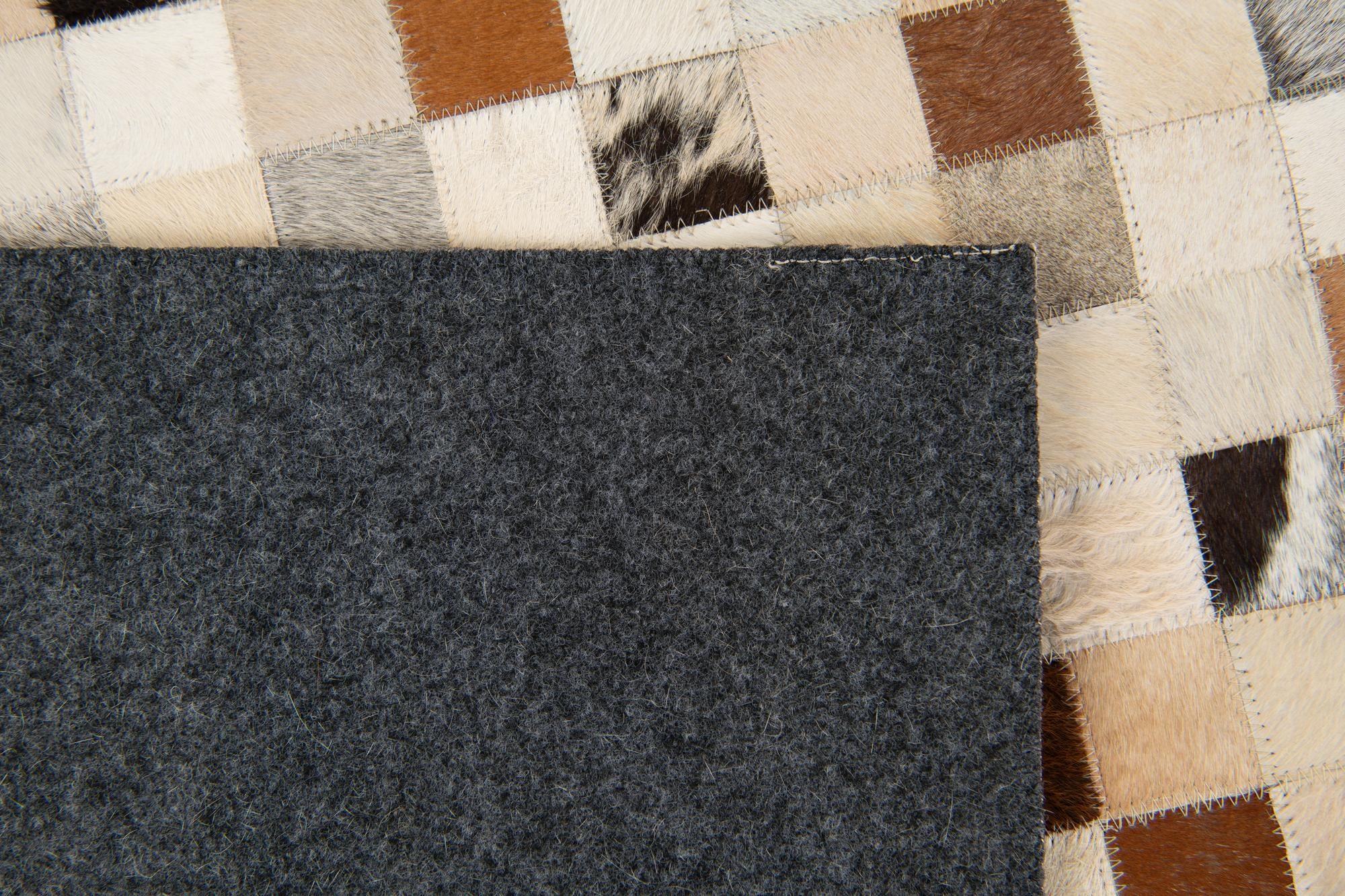 8' x 9' 9 Cowhide Stocks Rug