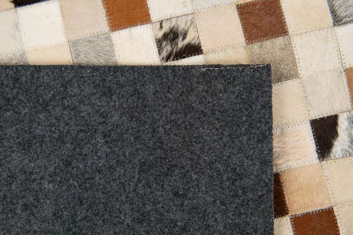8' x 9' 9 Cowhide Stocks Rug