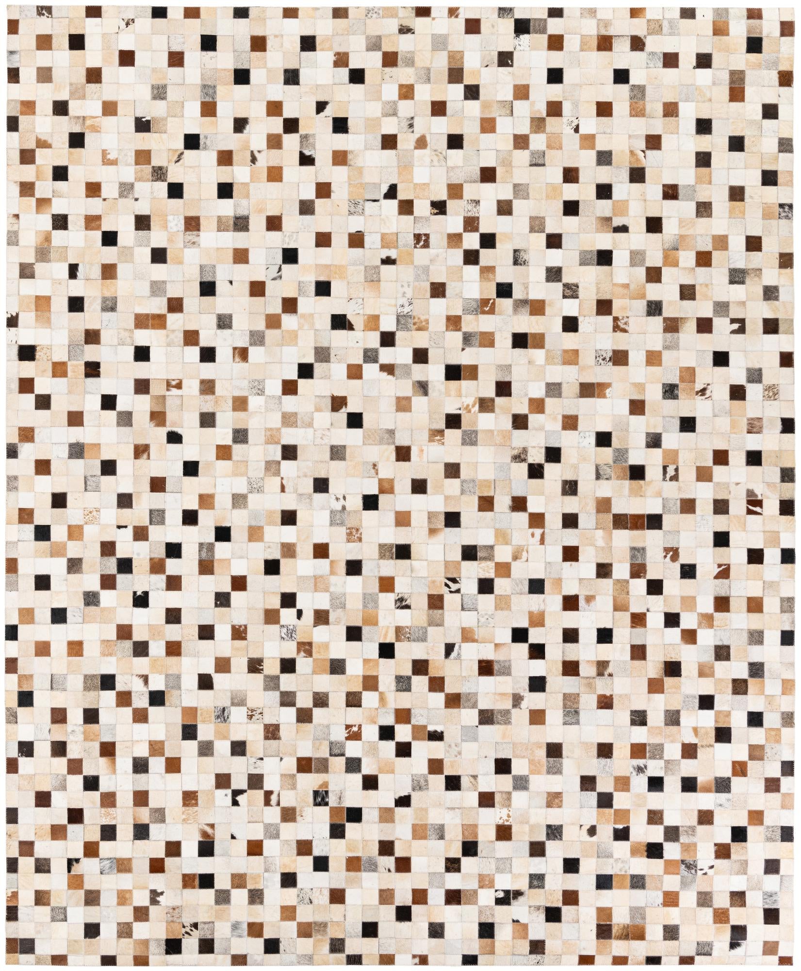8' x 9' 9 Cowhide Stocks Rug