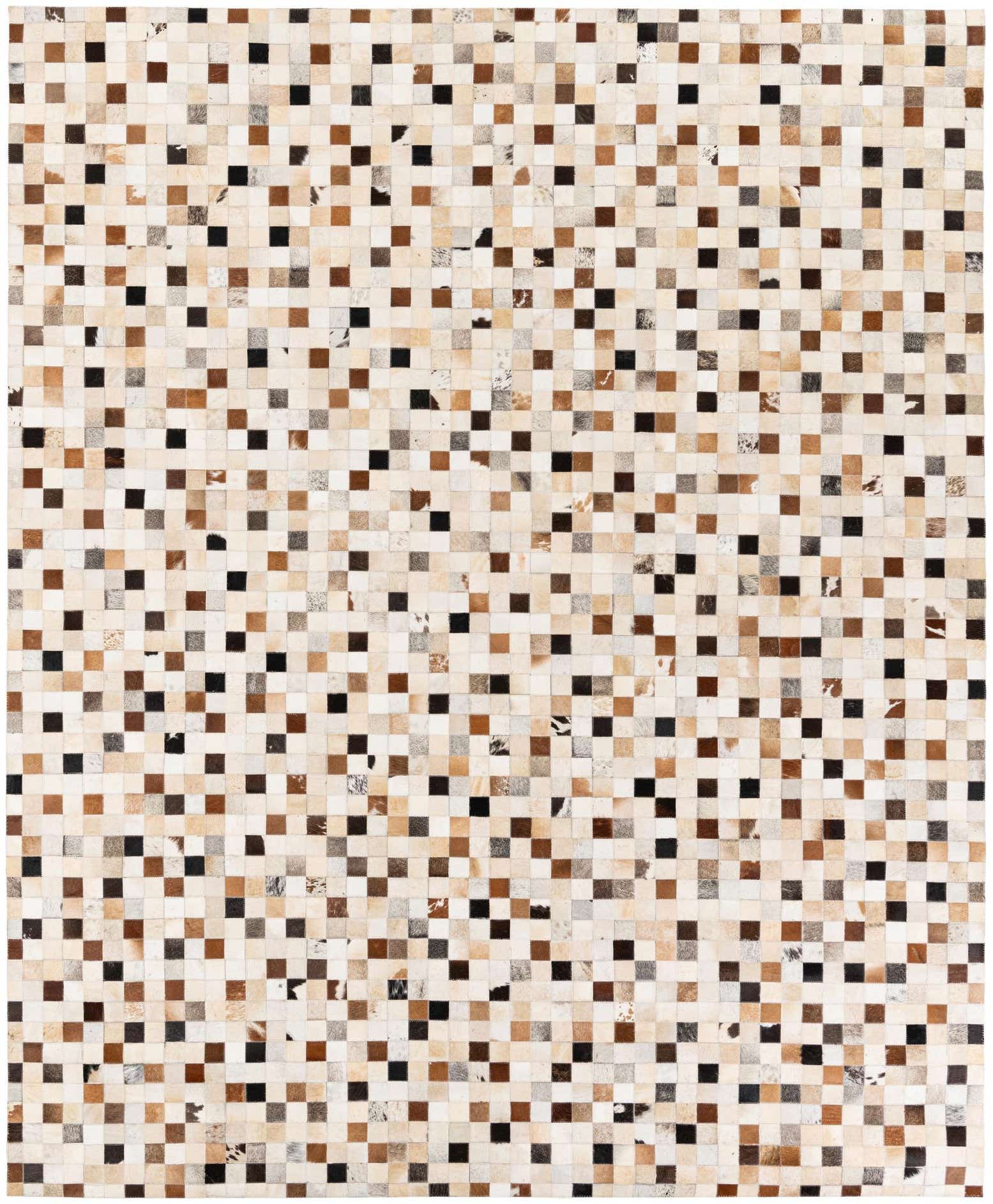 8' x 9' 9 Cowhide Stocks Rug