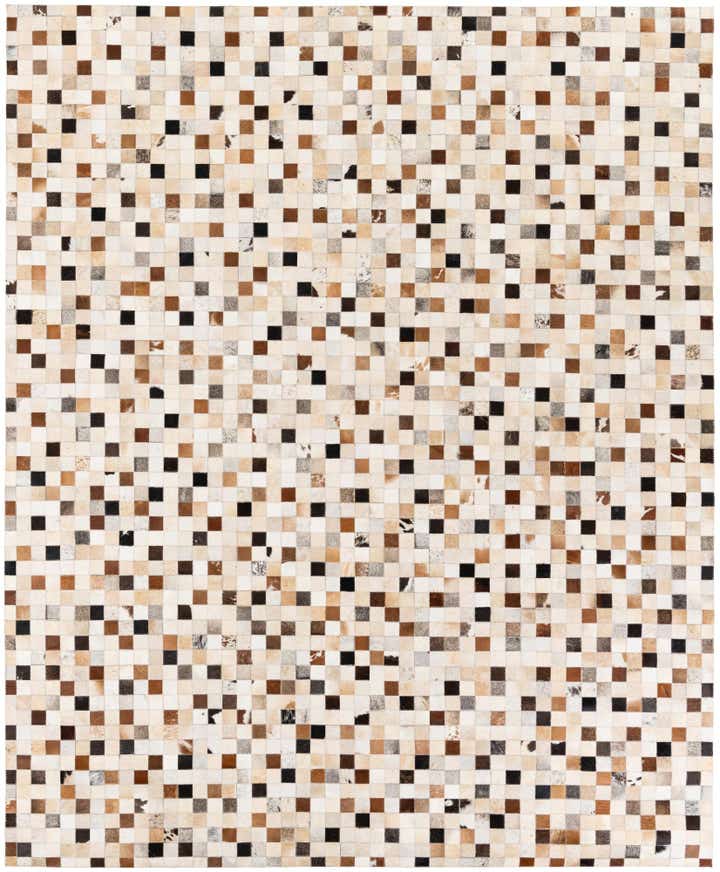 8' x 9' 9 Cowhide Stocks Rug