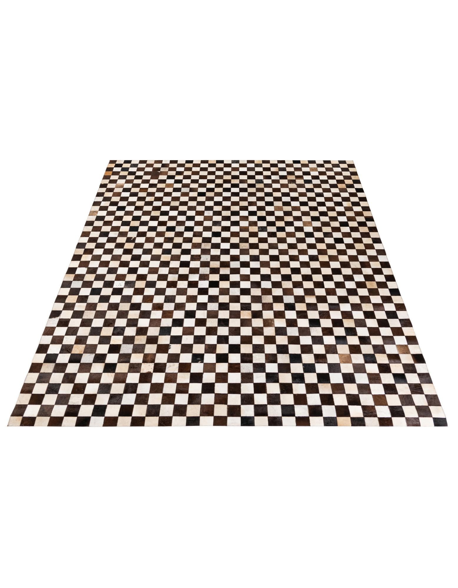 8' x 9' 10 Cowhide Stocks Rug