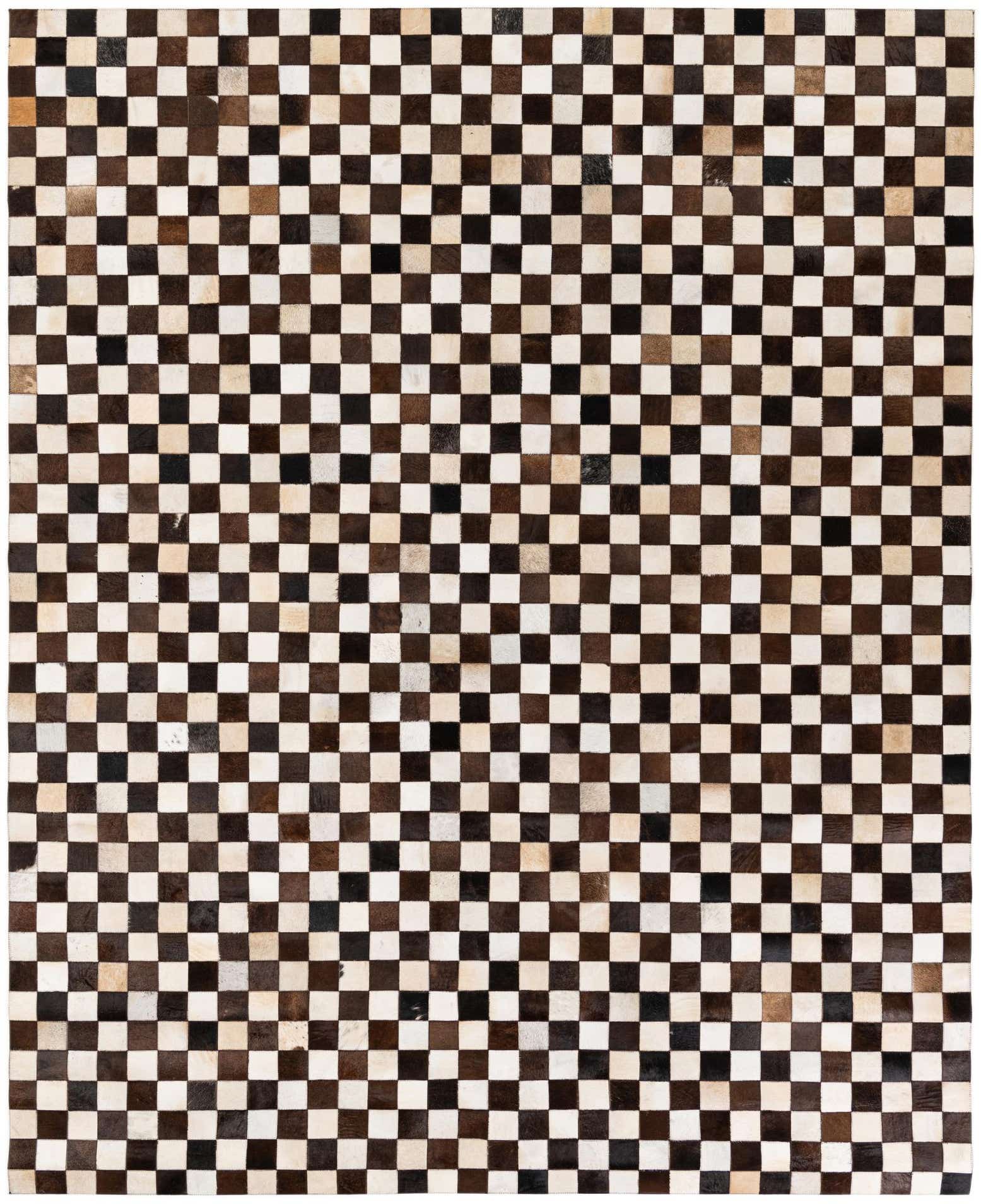 8' x 9' 10 Cowhide Stocks Rug