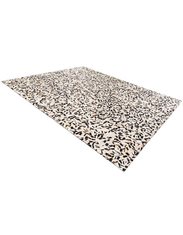 8' 1 x 9' 10 Cowhide Stocks Rug