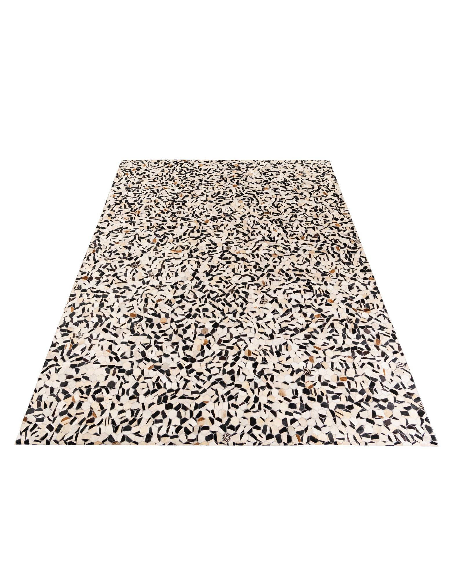 8' 1 x 9' 10 Cowhide Stocks Rug