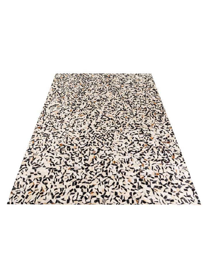 8' 1 x 9' 10 Cowhide Stocks Rug