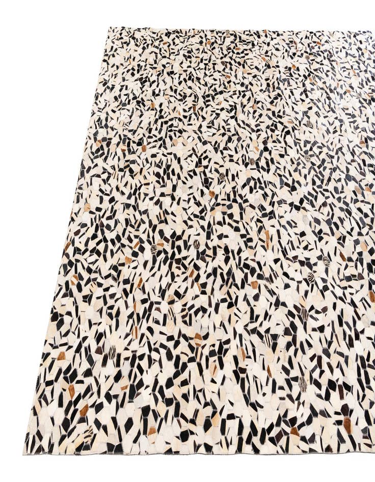 Detail image of 8' 1 x 9' 10 Cowhide Stocks Rug