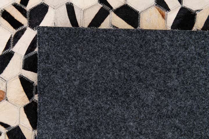 8' 1 x 9' 10 Cowhide Stocks Rug