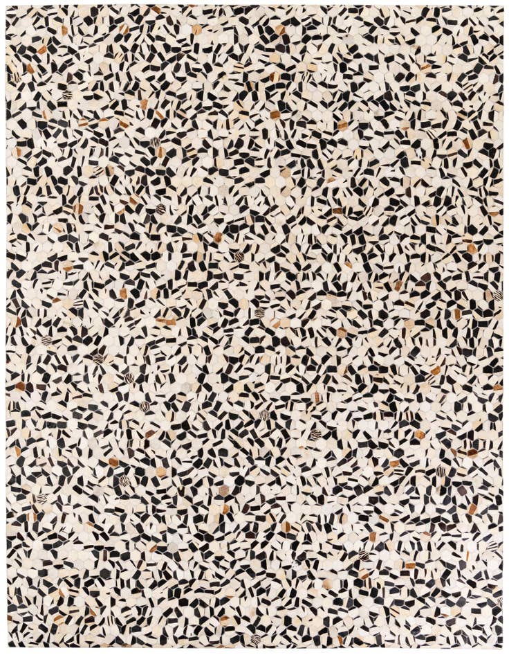 Detail image of 8' 1 x 9' 10 Cowhide Stocks Rug