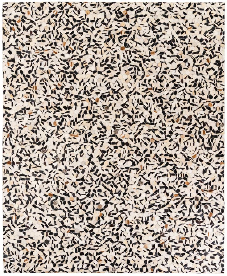 Detail image of 8' 1 x 9' 10 Cowhide Stocks Rug
