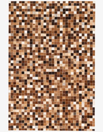 4' x 5' 11 Cowhide Stocks Rug