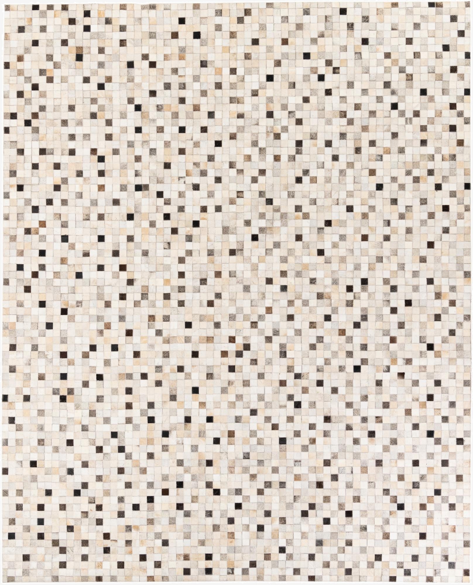 8' 1 x 9' 11 Cowhide Stocks Rug