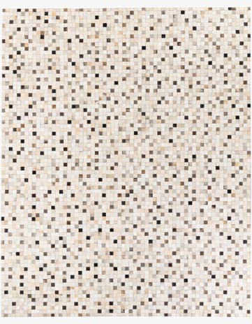 8' 1 x 9' 11 Cowhide Stocks Rug