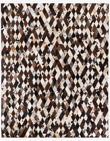 8' 1 x 10' 2 Cowhide Stocks Rug