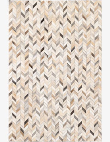 4' x 6' Cowhide Stocks Rug