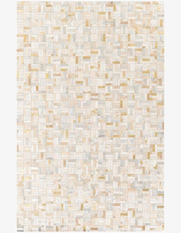 5' x 7' 10 Cowhide Stocks Rug