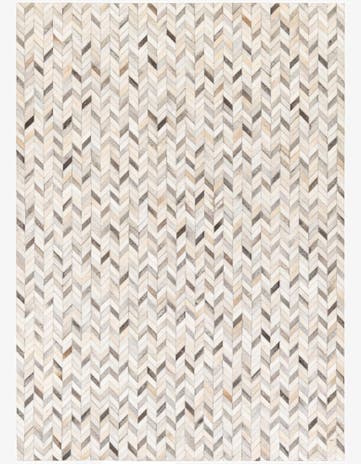 5' 9 x 8' 1 Cowhide Stocks Rug