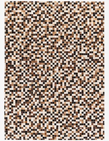 5' 6 x 7' 6 Cowhide Stocks Rug