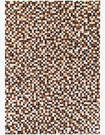 5' 6 x 7' 9 Cowhide Stocks Rug