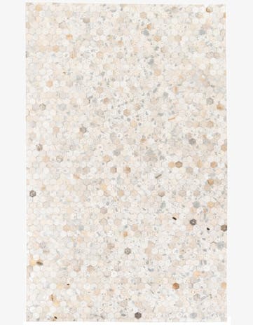 5' x 7' 11 Cowhide Stocks Rug