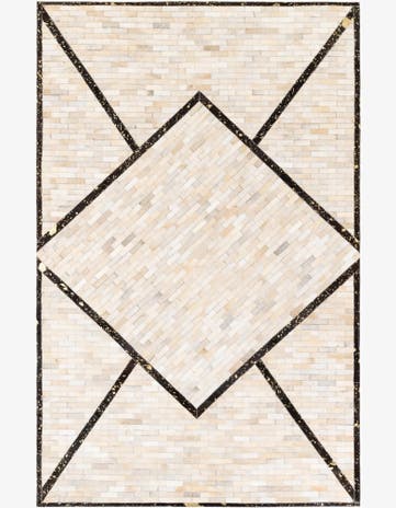 5' 1 x 8' 1 Cowhide Stocks Rug