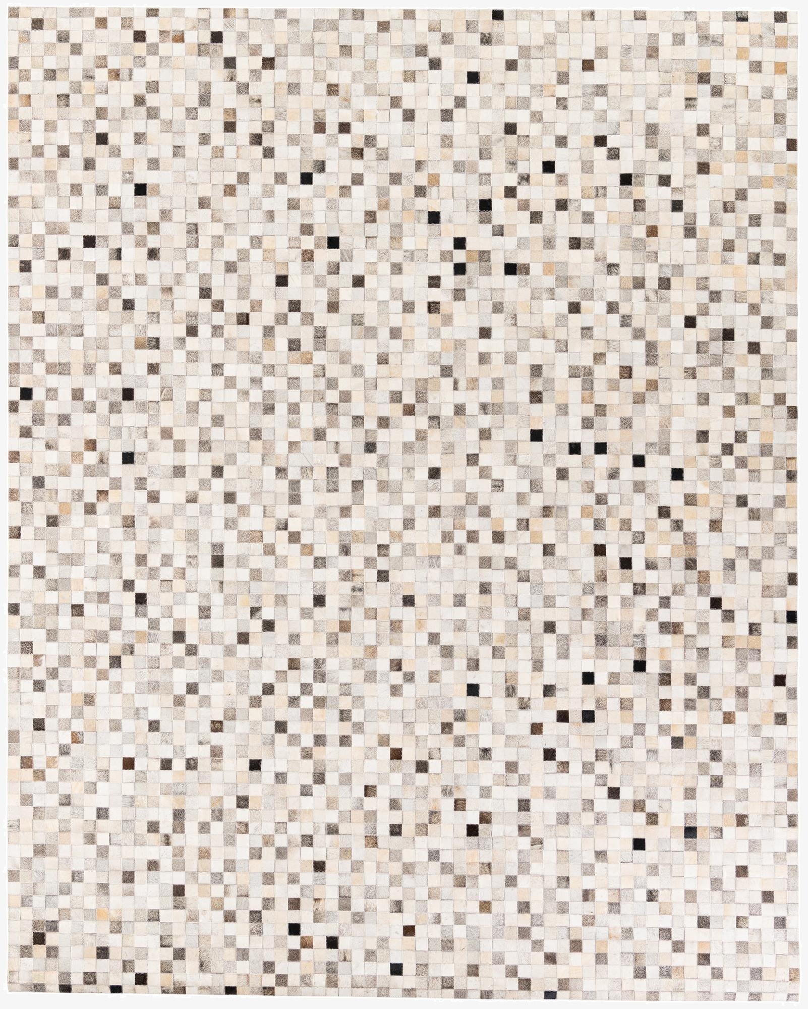 7' 11 x 9' 11 Cowhide Stocks Rug