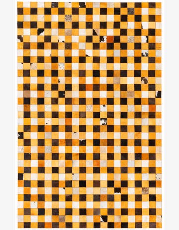 5' 2 x 8' 1 Cowhide Stocks Rug